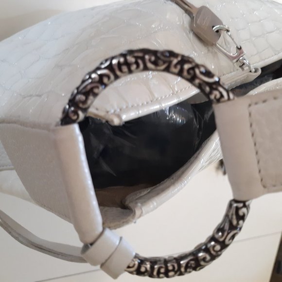 Brighton CHER White Patent Leather Bag - Picture 7 of 7